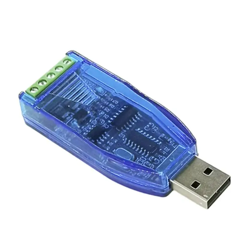 เกรดอุตสาหกรรม Usb Rs 485 RS232การสื่อสารโมดูล2-Way Half-Duplex Serial Port Line Converter ทีวีป้องกัน