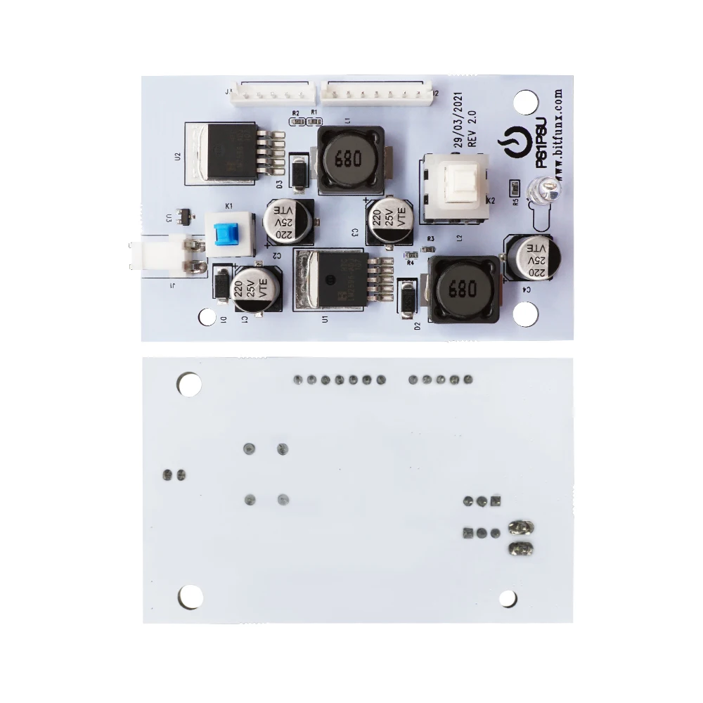 Bitfunx คอนโซลวิดีโอเกมย้อนยุค, อุปกรณ์ทดแทนแหล่งจ่ายไฟสำหรับ V2.0 PS1PSU 12V สำหรับ PS1คอนโซลที่มีไขมัน