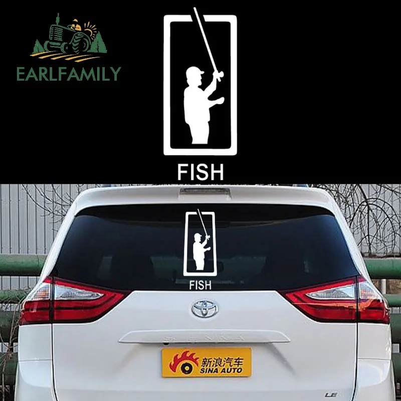 

EARLFAMILY 58 см x 24,94 см 2x графическая (по одной с каждой стороны) Автомобильная наклейка для автомобилей, боковой грузовик, окно, двери, Виниловая наклейка