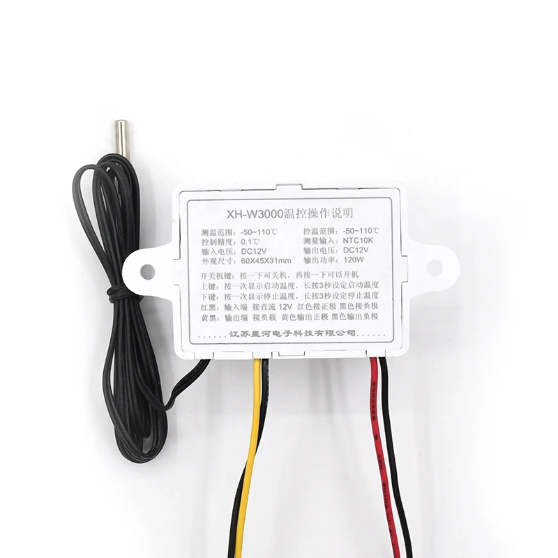 XH-W3000 Miniature Digital Thermostat High Precision Temperature Control Switch Accuracy 0.1