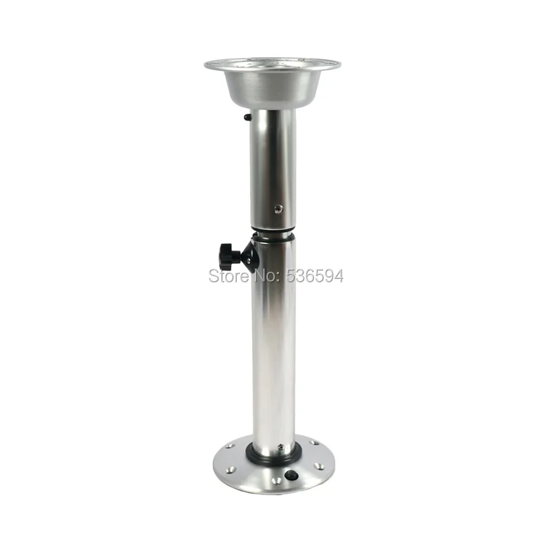 Metal telescópico Caravan Table Leg, MPV montagens de mesa removível com altura ajustável peças RV Table Leg Can Up and Down