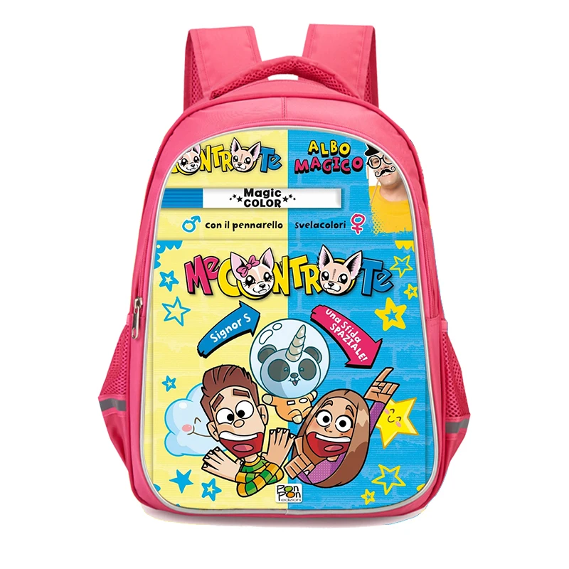 

New Girls School Backpack Me Contro Te Primary School Bags Girls 6-10 Years Children Bookbag Kids Satchel Knapsack