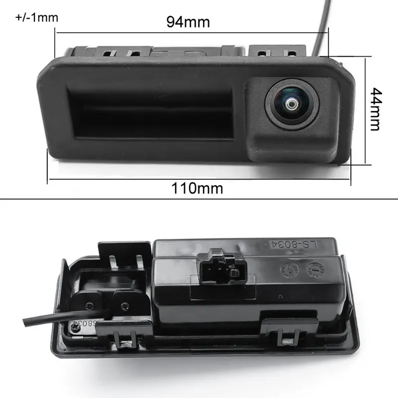 for Skoda Kodiaq Rapid Scala 2015-2019 Superb  Car Trunk Handle camera Rear View Reversing Parking backup Camera Waterproof