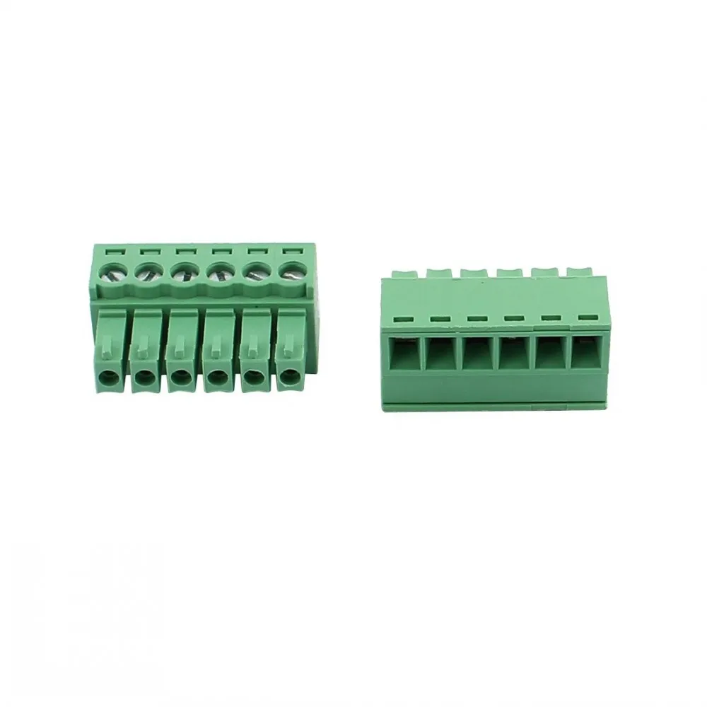 100 Stück 3,5mm Rastermaß KF2EDGK Schraubklemmen für Leiterplatten, rechtwinklige 2/3/4-polige Stecker/Buchsen, steckbare Morsettiera-Verbinder – Detail 4