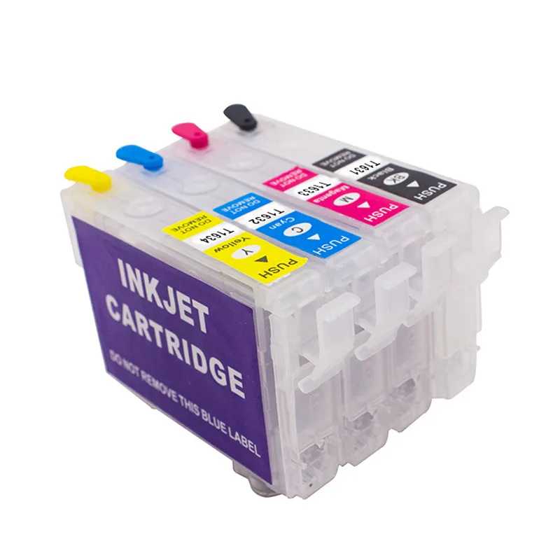 Refill empty 16 XL T1631 T 1631 Refillable ink cartridge For EPSON Workforce wf 2750 2760 2010W 2510WF 2520NF 2530WF 2540WF 2660