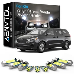 AENVTOL Canbus Interior Lights LED For KIA Carnival KA3 KA4 Rondo Carens RP Sedona Venga 2008 2009 2010 2011 2016 2017 2020 2021