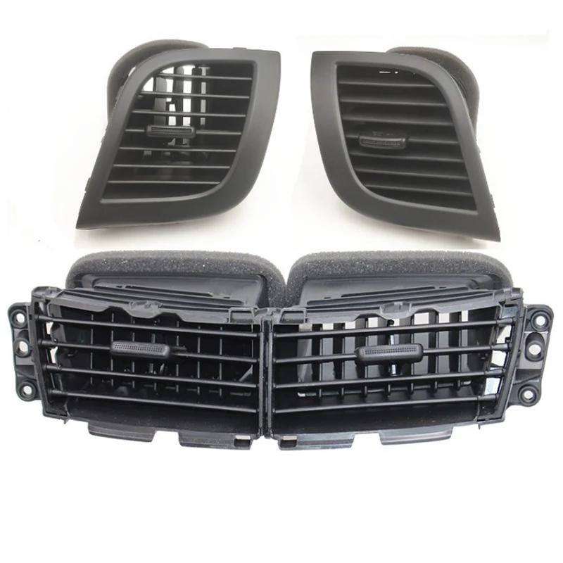 Lofty Richy For Hyundai Verna Solaris Valves Front Dashboard Central Air Duct Vent Outlet  Heater Air Condition Flow Grille Vent