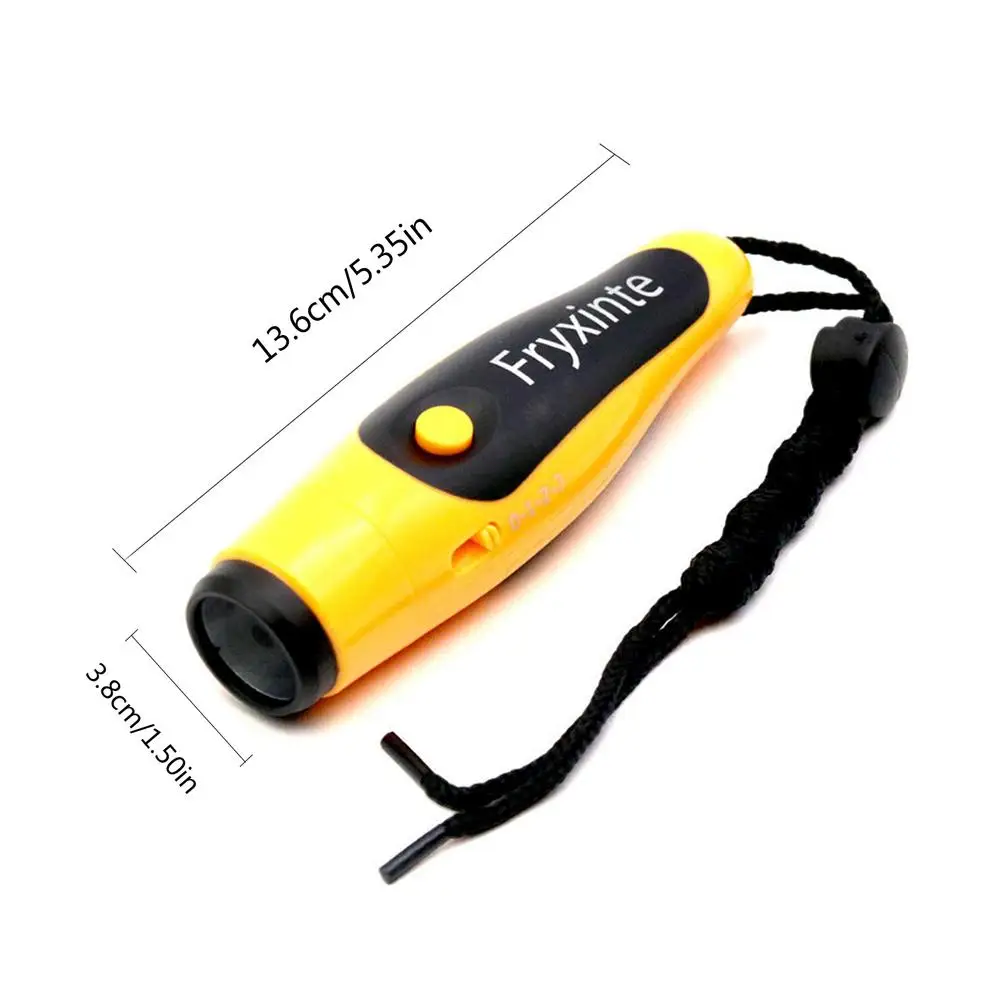 5.35*1.50*1.30in Electronic Whistle High Volume Touch-free Electric Whistle 3 High Tones With Lanyard