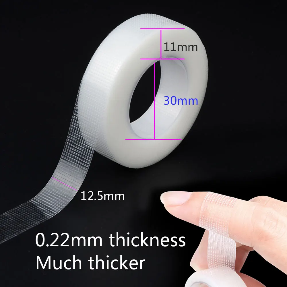 NAGARAKU Eyelash Extension Tape Makeup 6 PCs Breathable Anti-allergy Easy to Tear Micropore Tape Professional Lashes Tape