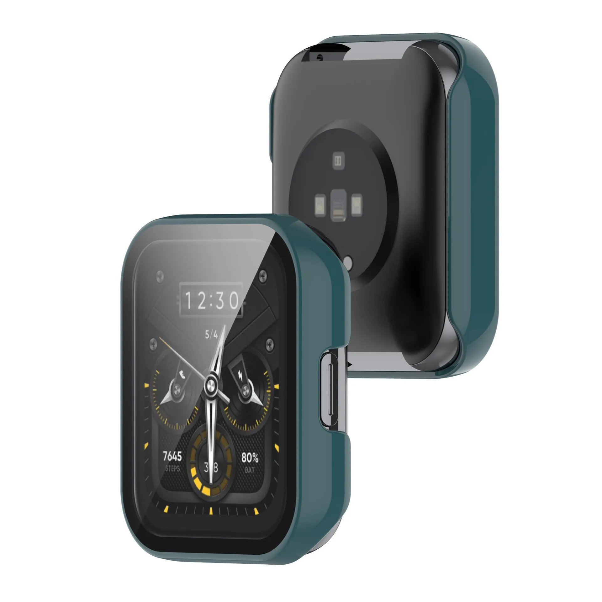 Glass+Case For realme watch 2/2Pro Protector Hard PC Screen Sase Screen  Tempered Glass Protector+Cover Watch Accessorie