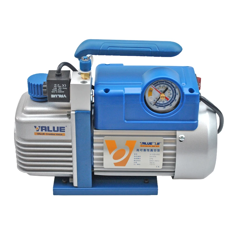 

3.6m3/h 220V 180W V-i120SV air conditioning laboratory air pump refrigerate R410 vacuum pump 1L R410 R407C, R134a, R12, R22