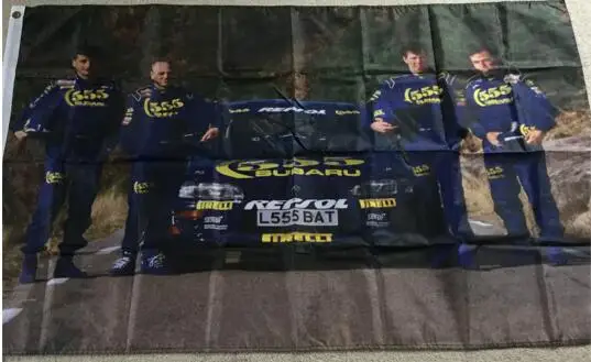 Custom gift 3x5ft polyester flag with Colin McRae 4 team Banner 3ftx5ft