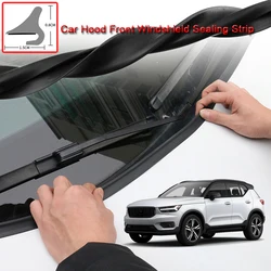 For Volvo XC40 2018-2020 DIY Car Seal Strip Windshied Spoiler Filler Protect Edge Weatherstrip Strips Sticker Auto Accessories