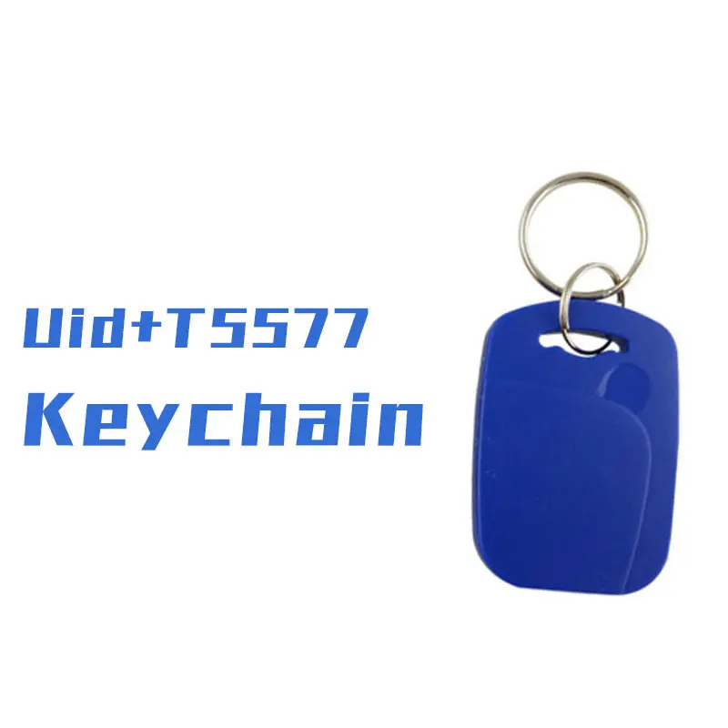 5/10PCS RFID Tag Smart Dual Frequency Chip 125Khz T5577 EM4305 Rewritable Keyfobs 13.56Mhz NFC S50 Clone Copy Token Keychain