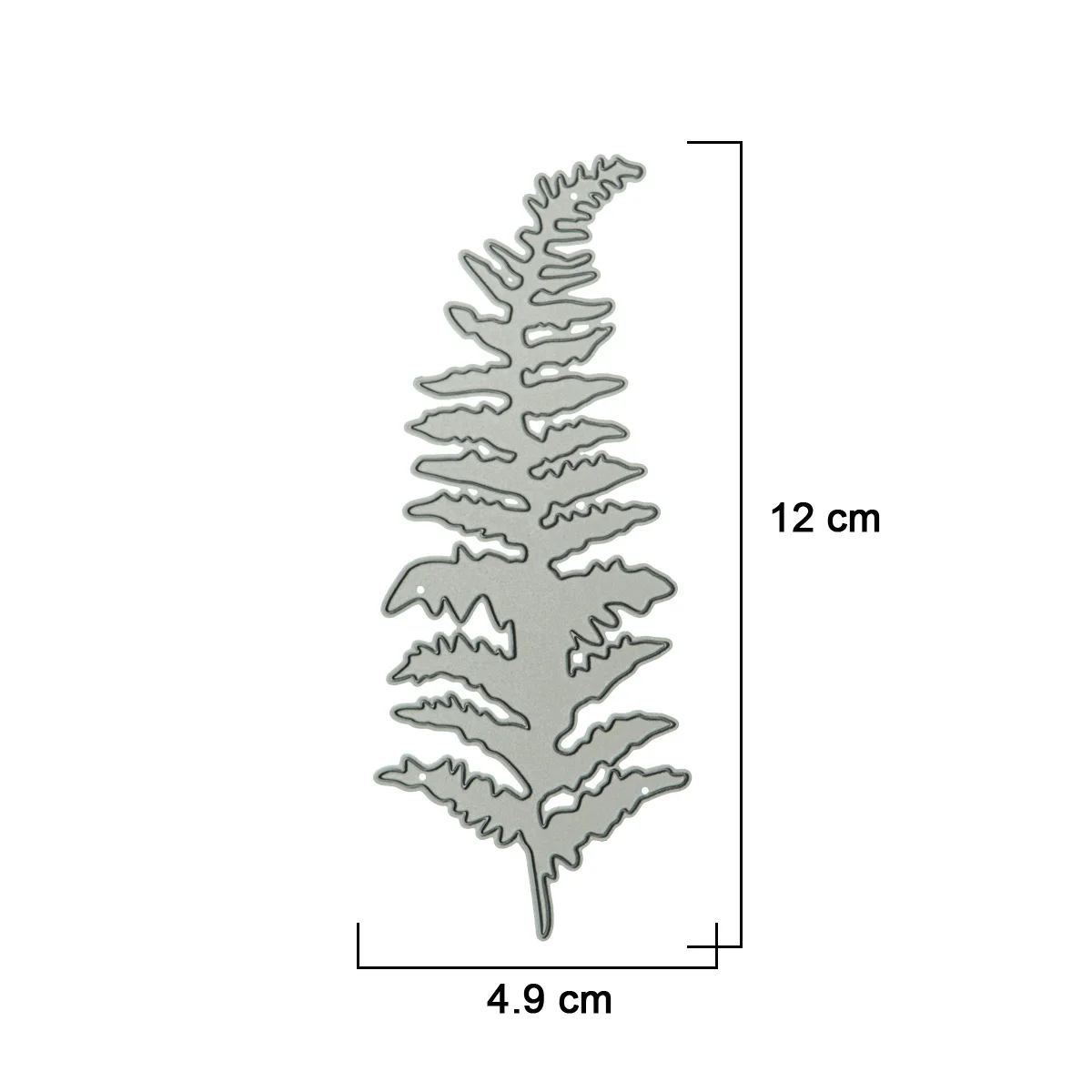 Die Cutter Fern Leaf Grass Plant Pattern Cutting Stencil For Scrapbooking DIY Clip Art Work Card Decorating Paper Stencil Mold