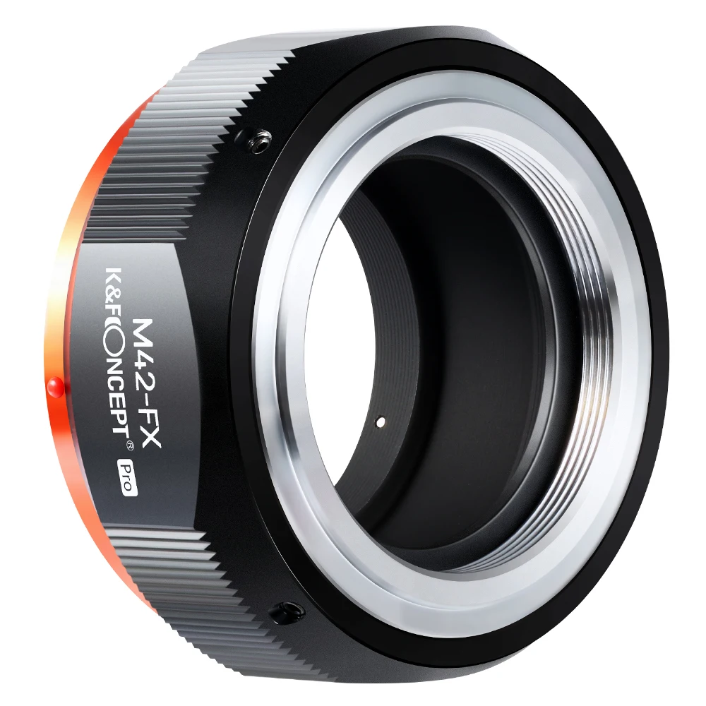 K&F Concept M42 Lens to FX Mount Adapter for M42 Screw Mount Lens to Fujifilm Fuji X-Series X FX Mount Cameras