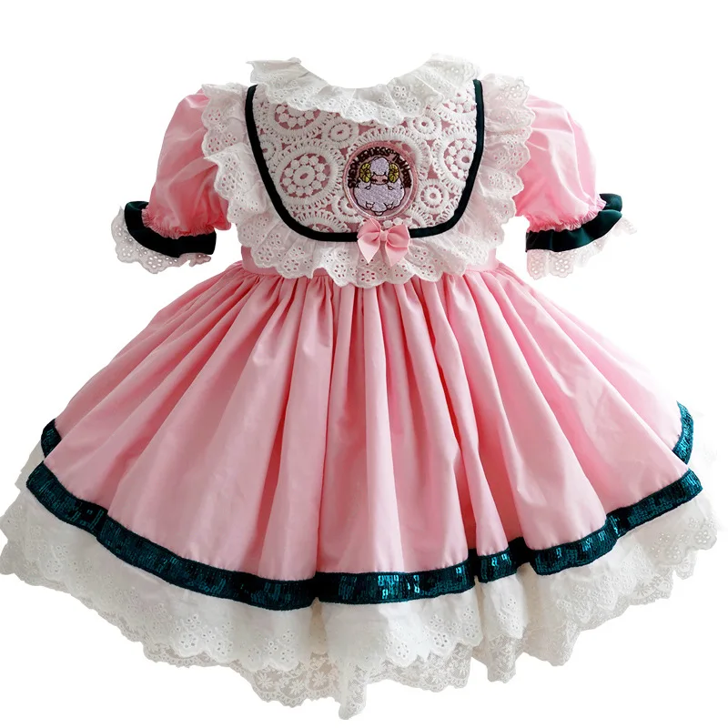 Kids Dress for Girls Baby Party Dress for Kid  Summer Autumn Dress Lolita Style Wedding Dress Girl Ball Gown Princess Vestidos