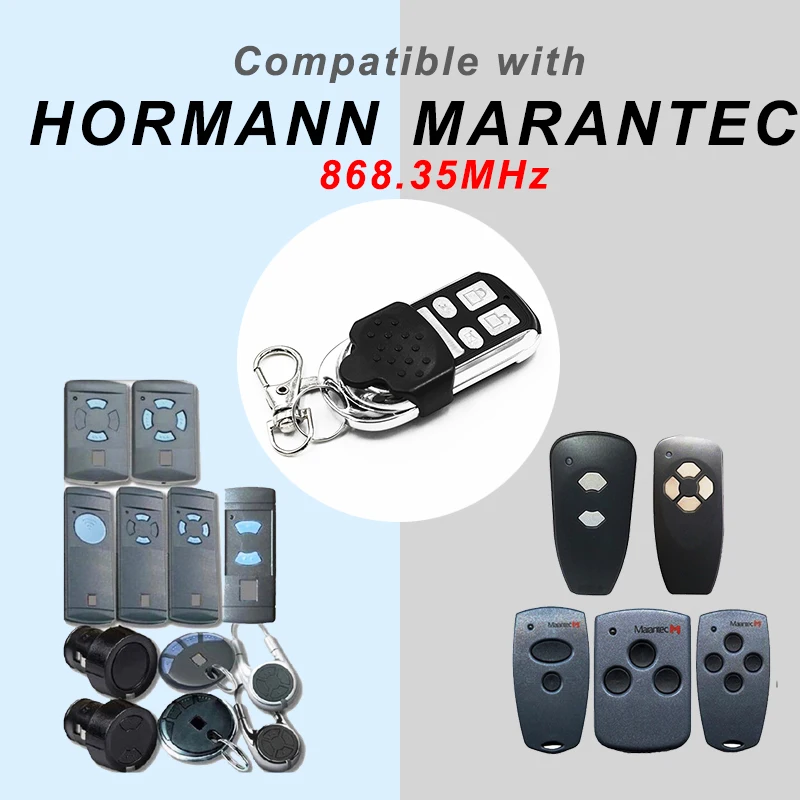 

HORMANN HSE2 HSM4 868 Marantec Digital 382 garage door remote controller Compatible MARANTEC 131 D302 D304 D313 D323 D321 868mhz