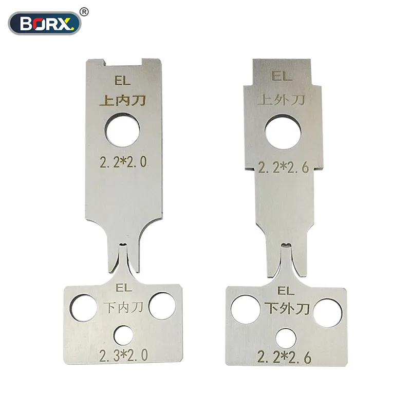 Imagem -05 - Conjunto Máquina de Friso Aplicador Morrer Conjunto de Lâminas de Friso Terminal Peças