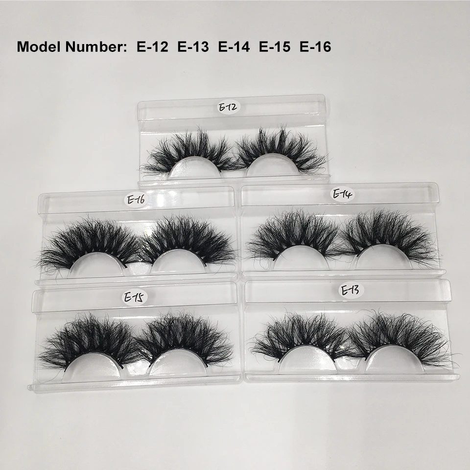 Mink Wimpers Groothandel 5/10/30 25Mm Wimpers Dramatische Pluizige Lange Wimpers In Bulk Make Lashes Mink 25Mm groothandel Mink Wimpers