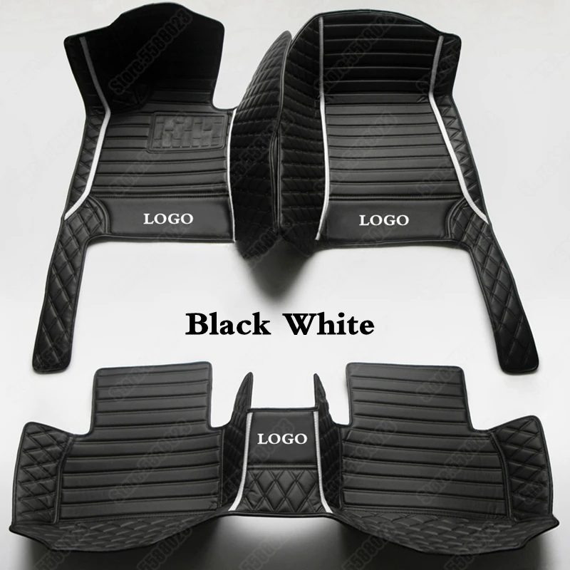 Custom 3D Car Floor Mats for Volvo V90 V40 C30 V60 S80 S90 S40 S60 XC70 XC90 XC40 XC60 Auto Carpet Cover Leather Car Fot Pads