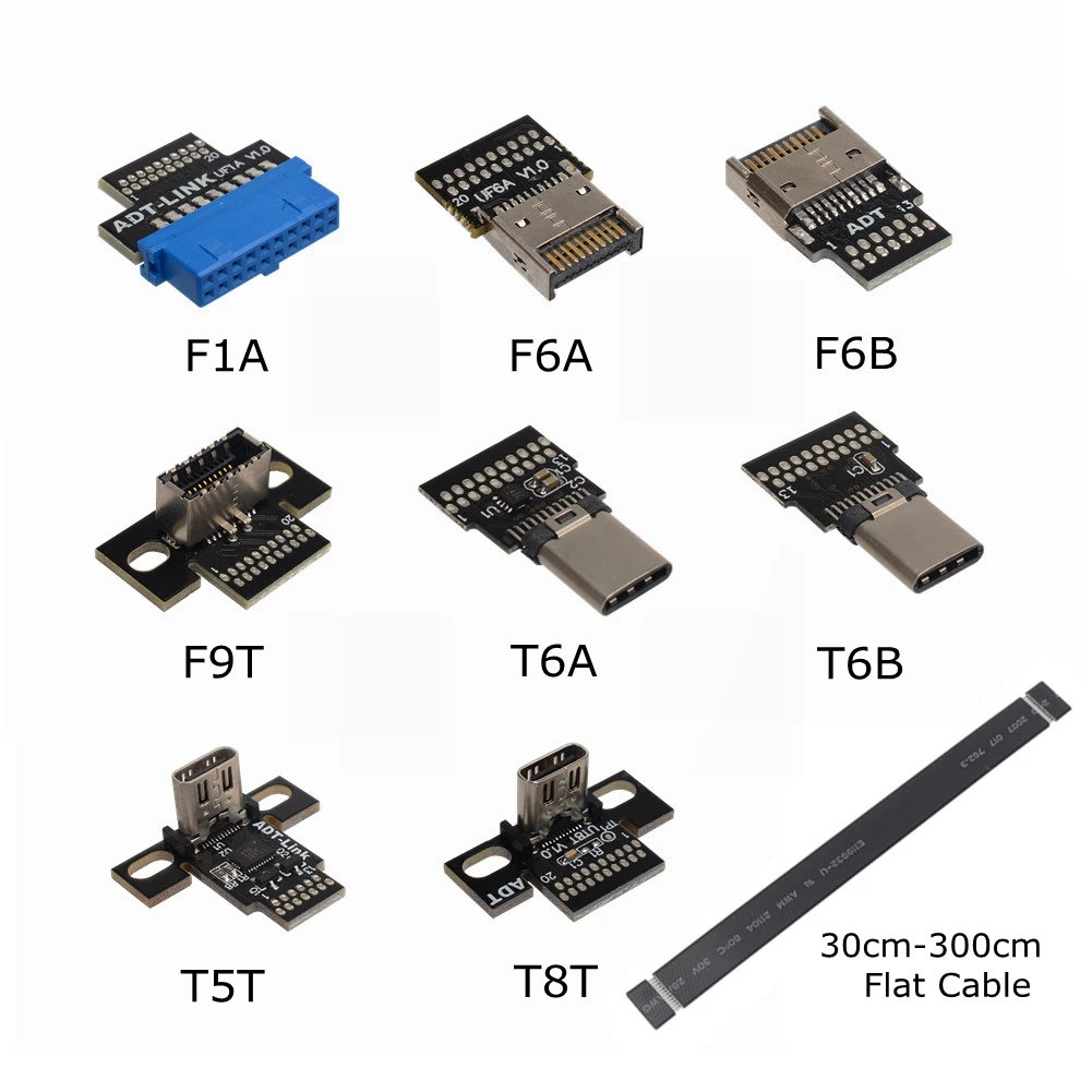 DIY Type C USB 3.1 E Type Front Panel Socket Connector USB 3.0 19 Pin to TYPE-E 20Pin Header Extension Cable Adapter