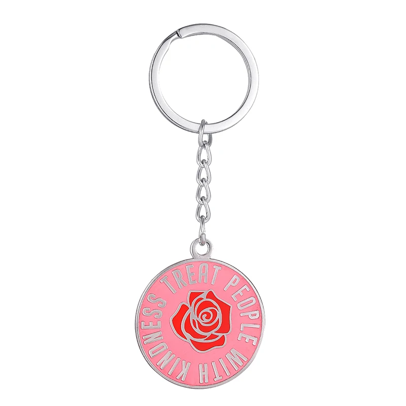 Treat People With Kindness KeyRing keychain