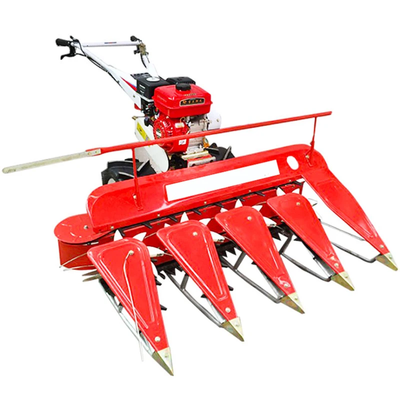 

Agricultural machine 8hp diesel power multi-function wheat rice reaper soybean pepper alfalfa wormwood hand-push harvester