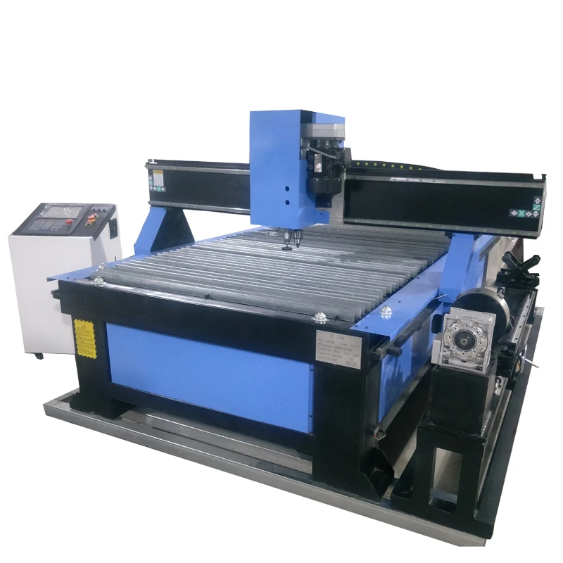 

Factory 0-40mm 63A 100A 200A Plasma Cutting Machine For Metal Steel/1325 Round Pipe Cutting Machine With 500mm Rotary