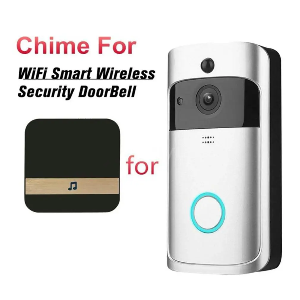 Machine Ding Dong Smart Doorbell, Trendy e, Télécommande WiFi sans fil, Anneau de sonnette avec 52 mélodies différentes pour la sécurité