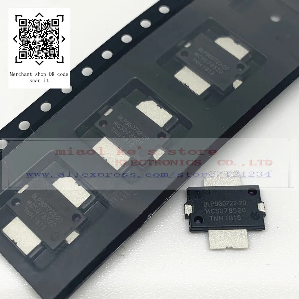 100%New original: BLP9G0722-20G BLP9G0722-20 - RF MOSFET LDMOS 28V-65V 19dB 400MHz-2.7GHz SOT1482-1