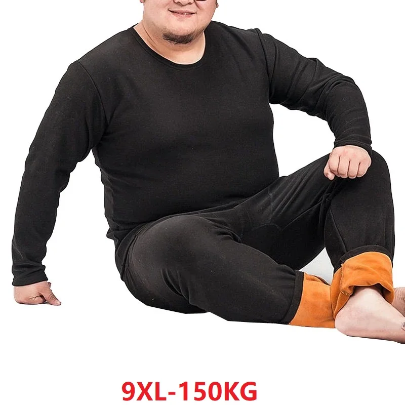 

Термобелье мужское, на флисе, большие размеры, 7XL, 8XL, 9XL, 64