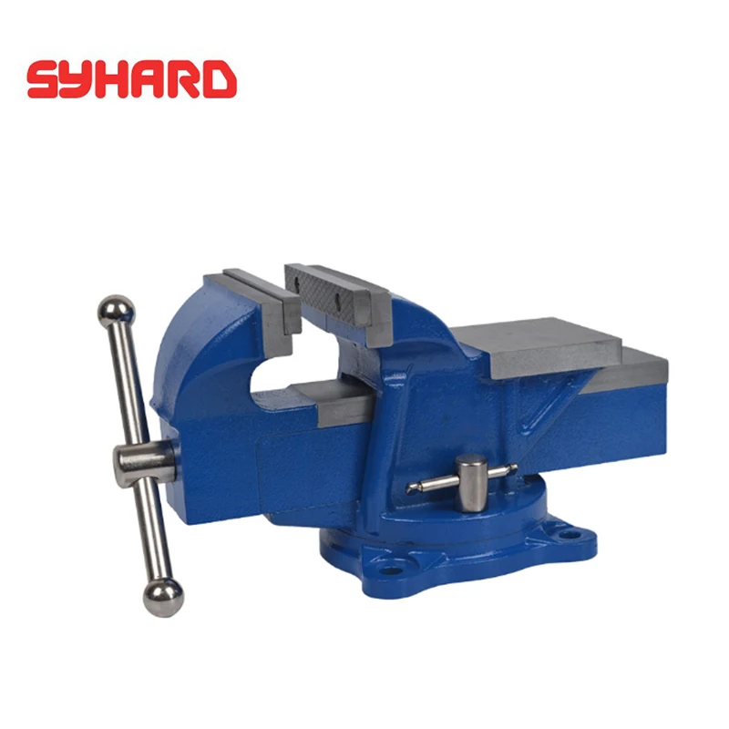 Heavy Type French Type Plain Vice Flat Tongs 3inch 4inch 5 Inch 6 Inch 8 Inch Fixed Bench Vise Tool