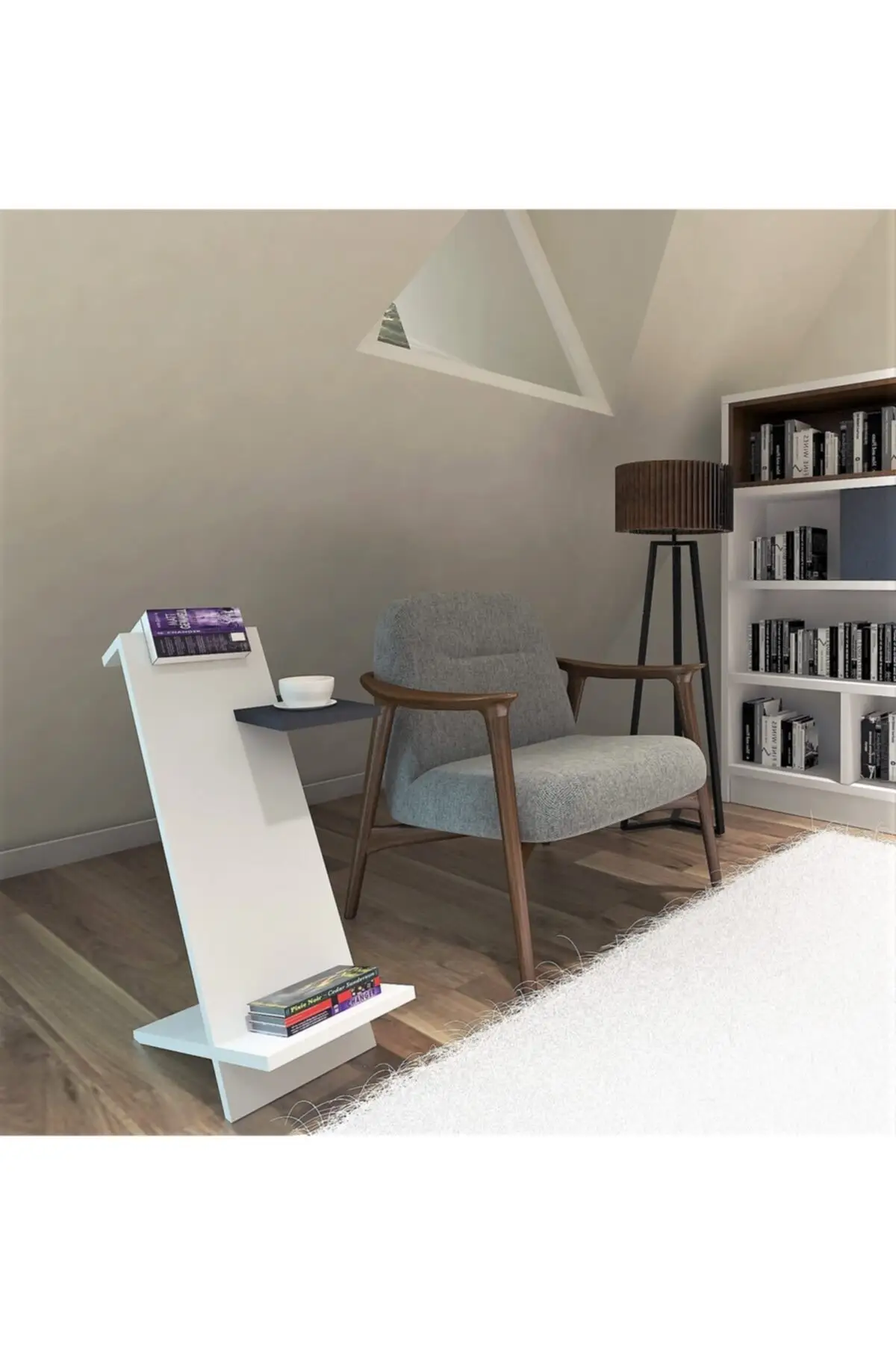 Book Reading Stand-Decorative Coffee Table-Seat Side Stand MADE IN TURKEY