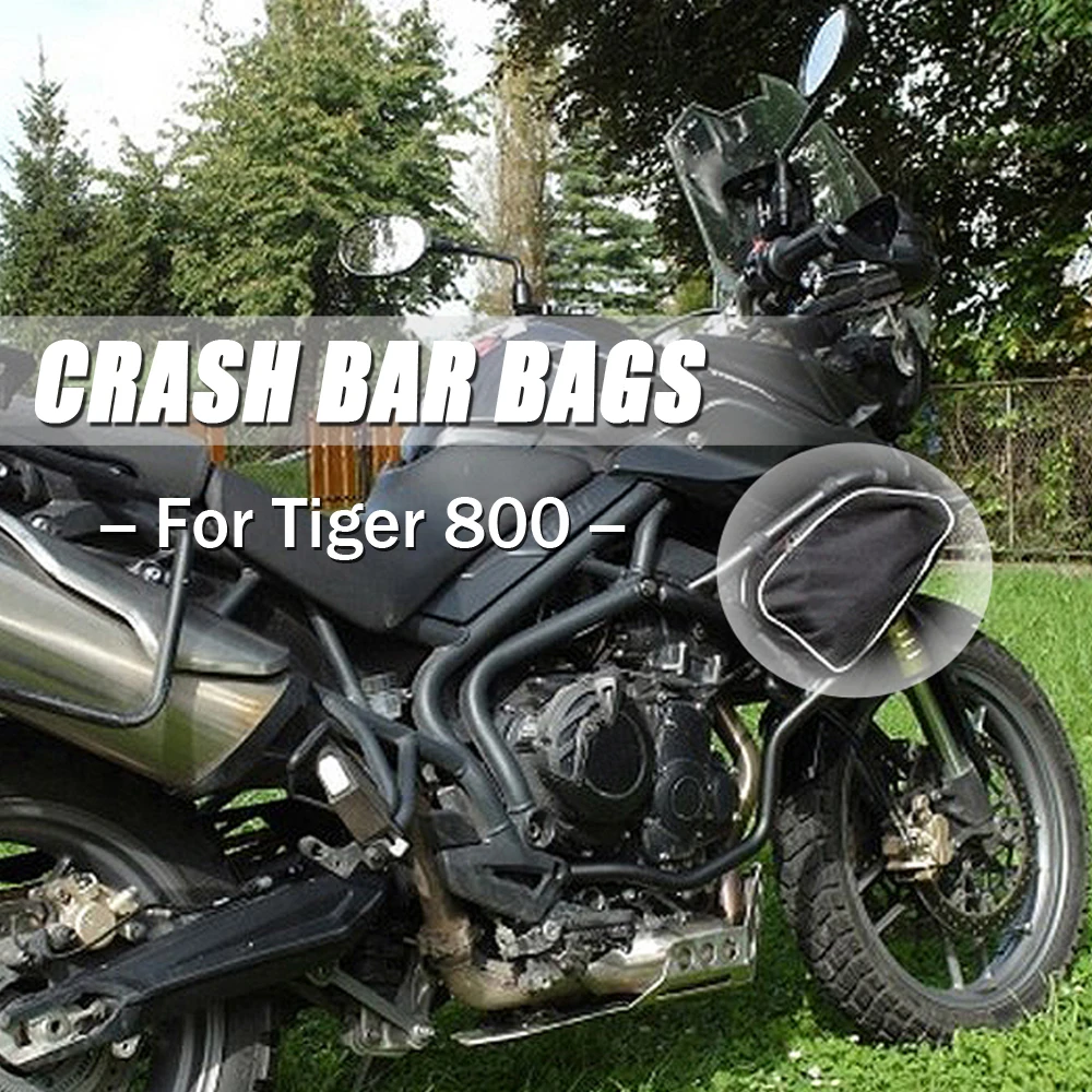 NEW Motorcycle For TIGER 800 TIGER800 Tiger 800 Tiger800  Frame Crash Bar Waterproof Tool Repair Bag  Accessorie