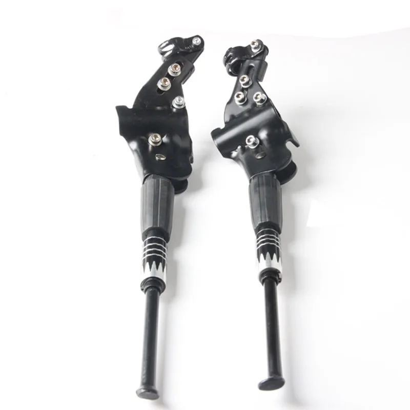 

1 шт. черная регулируемая подставка для шоссейного велосипеда MTB, парковочная стойка для горного велосипеда, боковая подставка для ног, подставка для ног