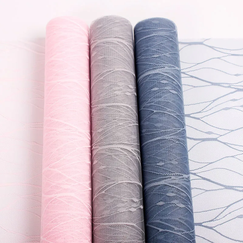 5 Yards Lightning Gauze Flowers Packaging Materials DIY Craft Wedding Party Valentine\'s Day Bouquet Gift Box Wrapping Yarn Mesh