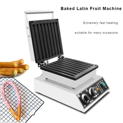 110/220V Commercial 8 Pcs Churros Maker Baked Waffle Spanish Churro Waffle Making Machine for Snack Shop