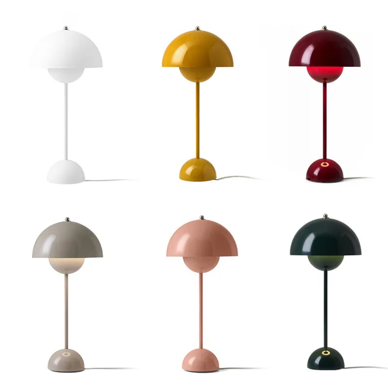 

Simple Bud Hotel Villa Living Room Bedroom Decoration Creative Eye Protection Table Lamp E27