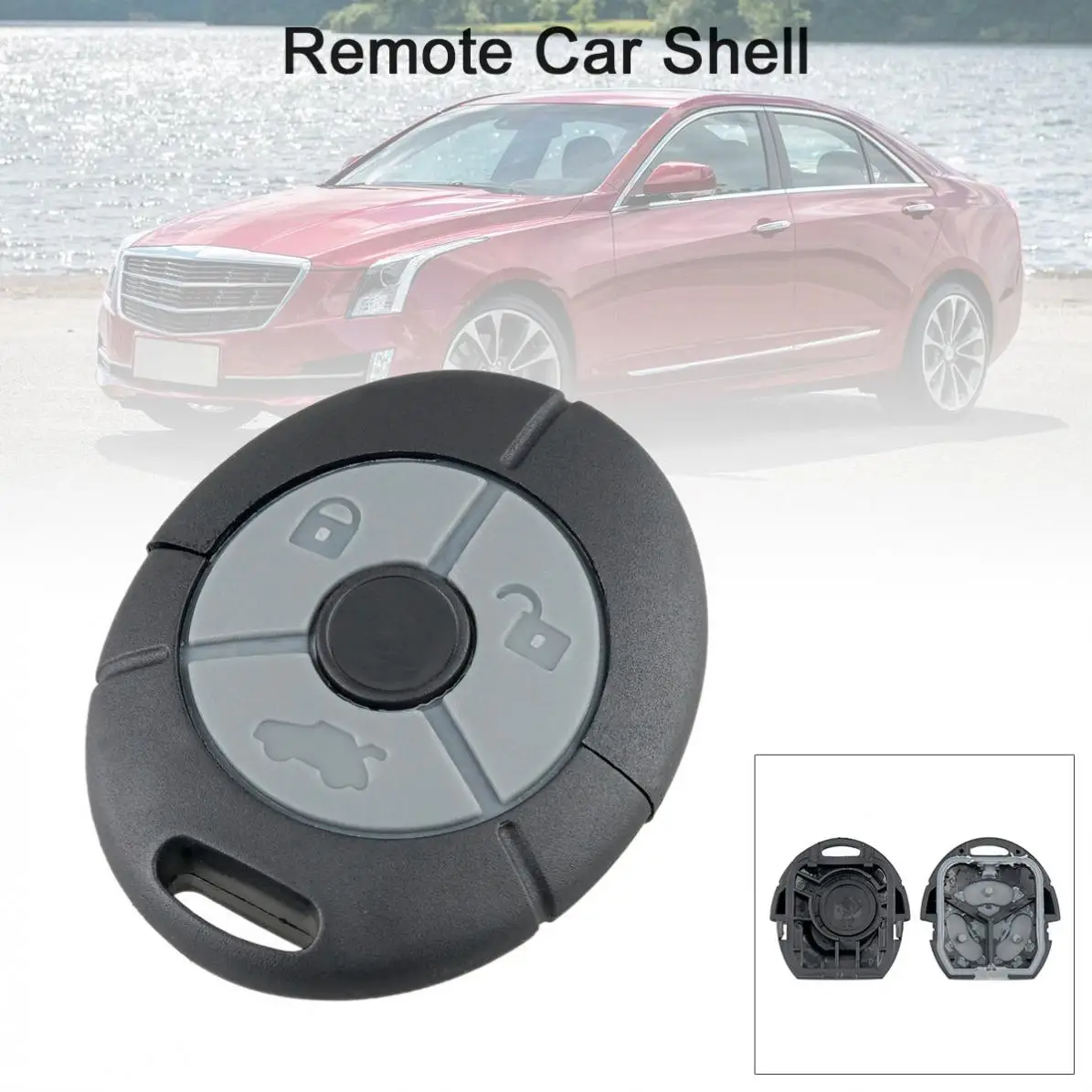 3 Buttons Car Remote Key Fob Shell Fit for Rover Streetwise MG / TF / ZR / ZS / 25 / 45