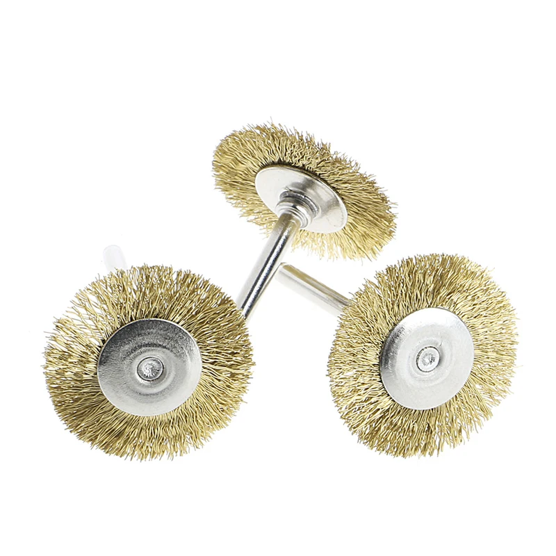 

Steel Rotary Tool Wire Brush Polishing Wheels Set for Buffing