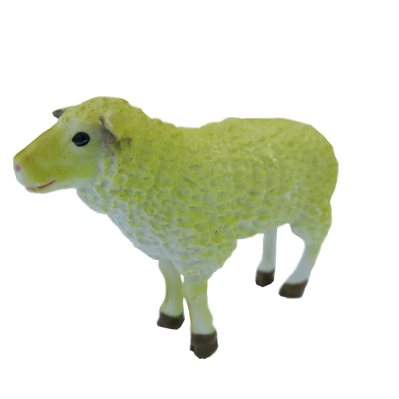 Little Sheep Simulation Model Of Dolls Plastic Animal Desktop Furnishing Articles Farm Animal Model Gift 2021