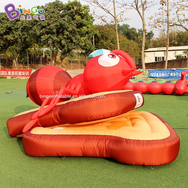 

Personalized 3x2.3x1.7 meters inflatable cartoon ant for decoration / blow up ant balloon toys