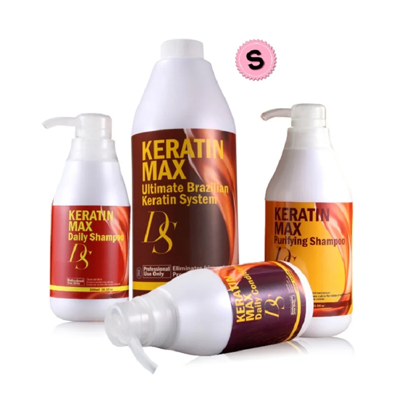 

11.11 Hair Straighten Treatment 8% Formalin Keratin +500ml Purifying Shampoo+300ml Daily Dry Shampoo&Deep Conditioner For Hair