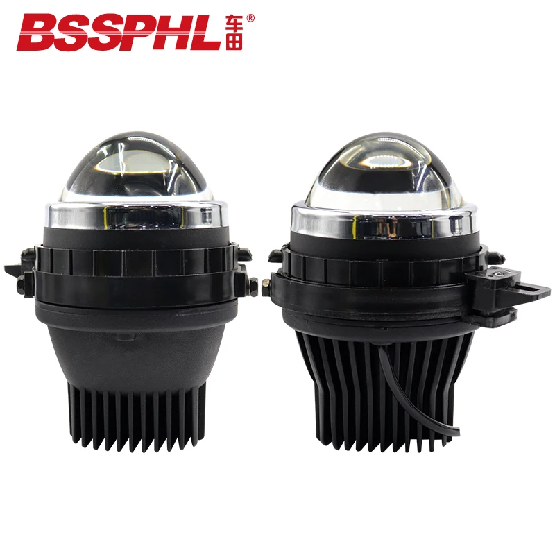 BSSPHL Car-styling Retrofit light HD 3.0 Bi-xenon LED fog lamp lens fit for Volkswagen Multivan Ford Galaxy 06-10 Mondeo 12-15