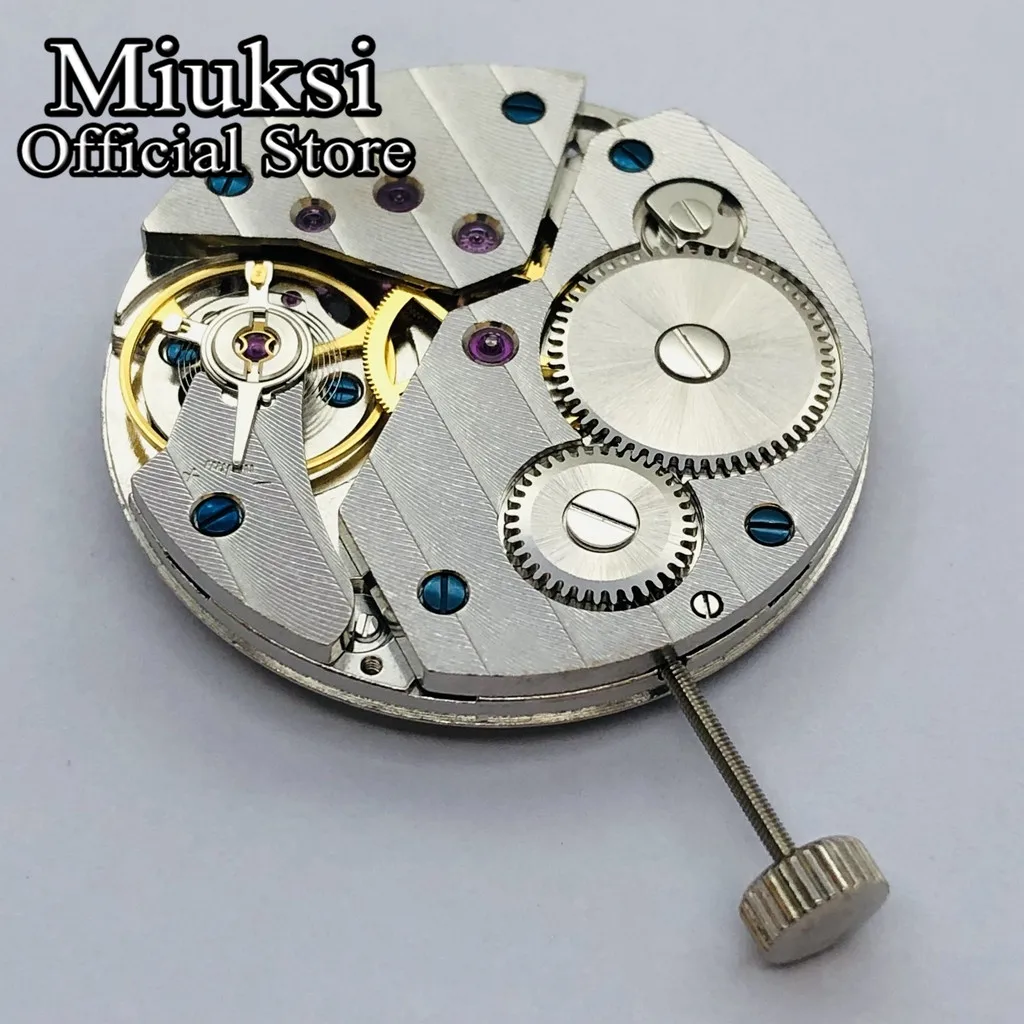 17 jewels mechanical asia 6497 hand winding mechanical movement for wrist watch