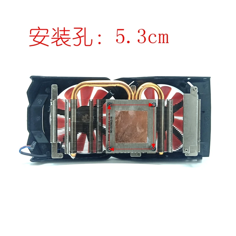 Original the Cooler  for XFX RX470 RX570 RX480 RX560 RX470D Graphics Video Card