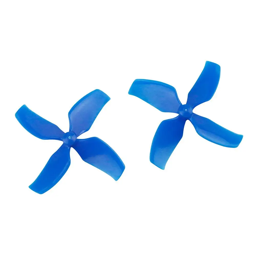 LDARC 10 Pairs of 1545 1540 / 1.0 / 1.5 Hole 40mm Lightweight Propeller CW CCW 4-Vane Blade for Mobula7 Beta75 Inductrix Blade