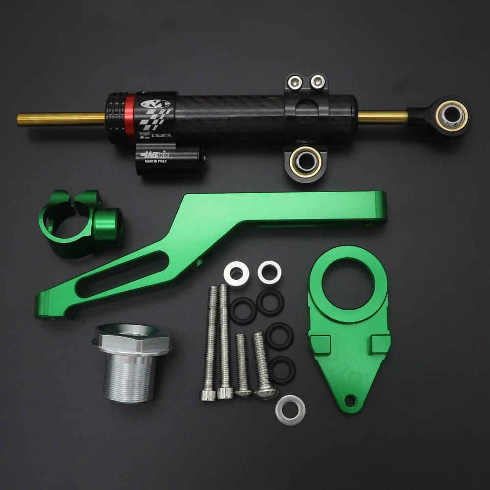 Für Kawasaki Ninja ZX-6R ZX6R 636cc 2009-2025 Motorrad Zubehör NINJA ZX 6R Lenkung Dämpfer Halterung Mount Kit