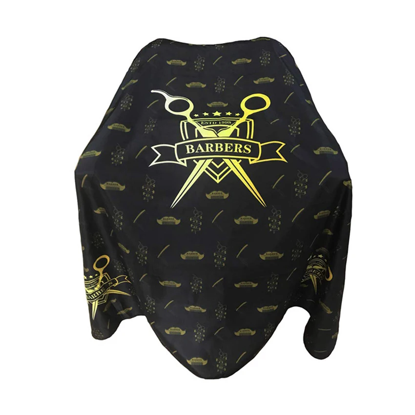 Profesjonalne peleryny fryzjerskie z regulowanym zamknięciem, peleryny do stylizacji fryzjerskiej, Unisex ścinanie włosów, 63x5 5 Cal